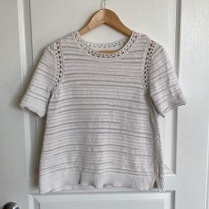 LOFT Short-sleeve knit Sweater